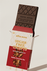 Sugar Free Crispys Dark Chocolate - Waffle Chocolate Bar