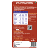 Sugar Free Crispys Dark Chocolate - Waffle Chocolate Bar