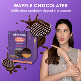 Waffle Chocolates - Dark Chocolate