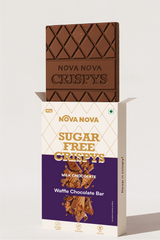 Sugar Crispys Milk Chocolate - Waffle Chocolate Bar