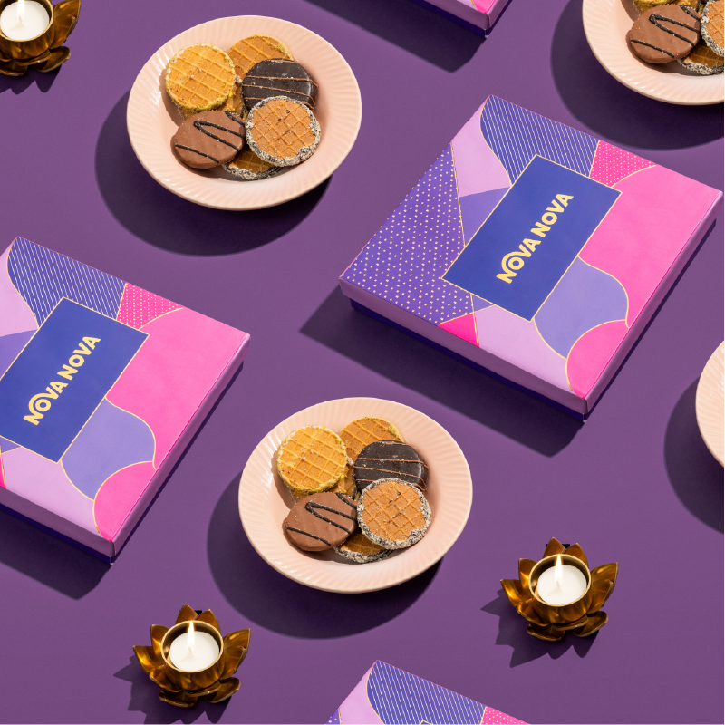 Nutty Waffle Cookies & Chocolates - Christmas & New Year Special