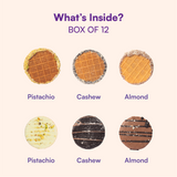 Nutty Waffle Cookies & Chocolates - Christmas & New Year Special