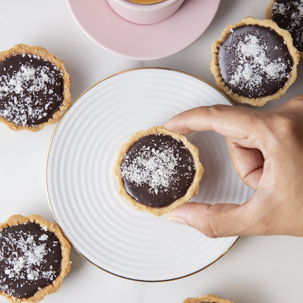 Chocolate Tarts - Coconut Filling