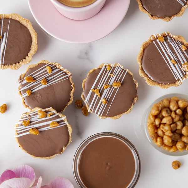 Chocolate Tarts - Butterscotch Filling