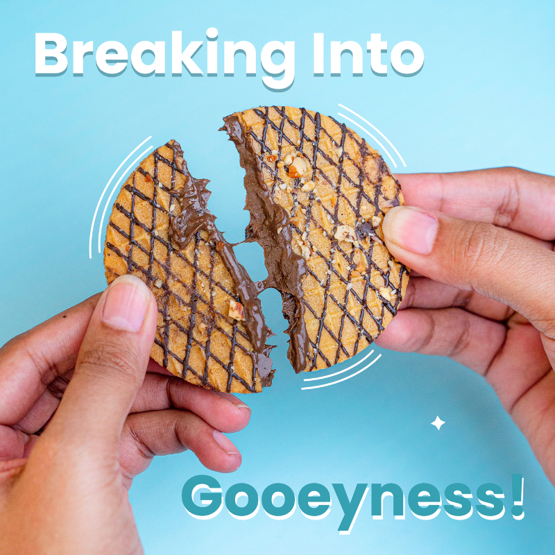 Waffle Cookies - Belgian Chocolate
