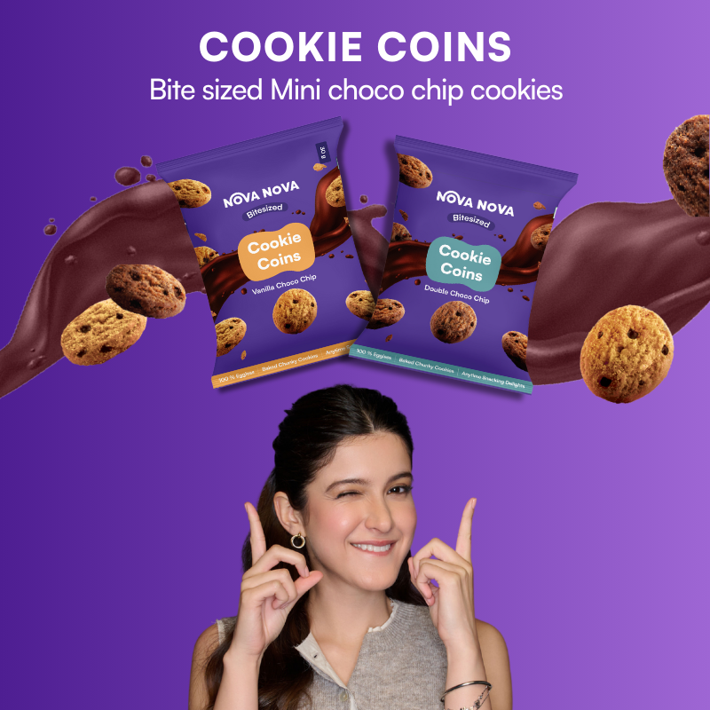 Cookie Coins - Assorted Vanilla & Double Choco Chip Cookies