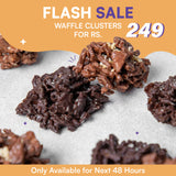Waffle Clusters- Assorted Chocolate Flavours