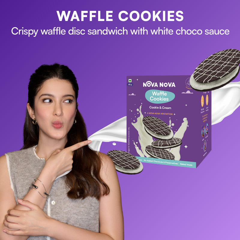 Waffle Cookies - Cookie & Cream