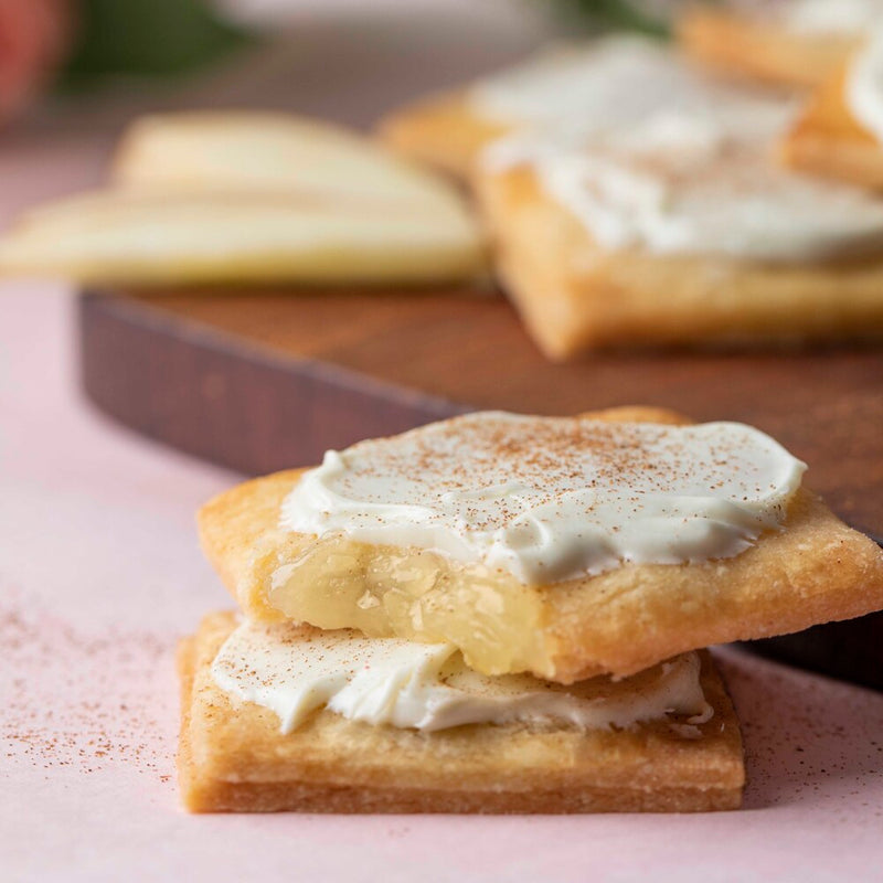 Apple Cinnamon Jam-Filled Snack Pies