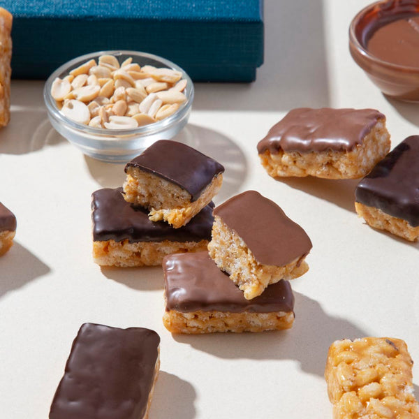Milk & Dark Choco Dipped Crunchies - Peanut Butter Flavour - Assorted Box