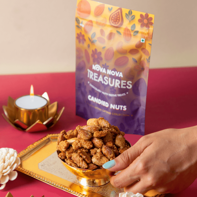 Treasures - Candied Nuts - Gift Pouch