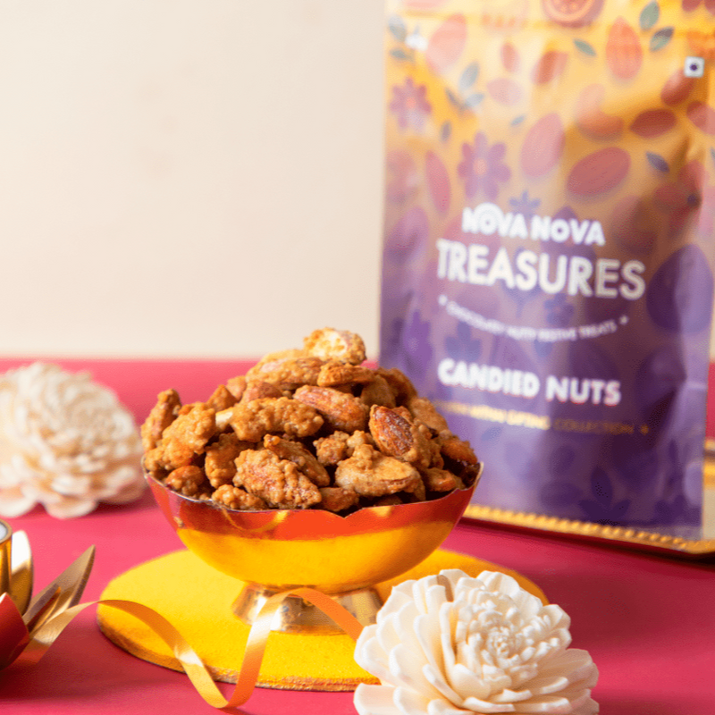 Treasures - Candied Nuts - Gift Pouch