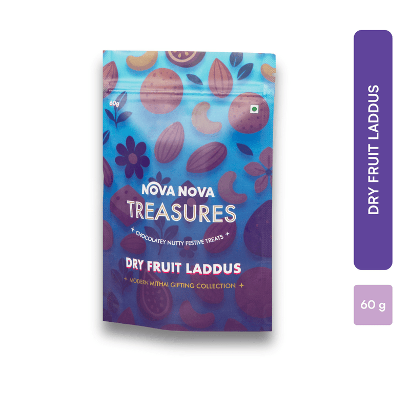 Treasures - Dry Fruit Laddus - Gift Pouch of 6