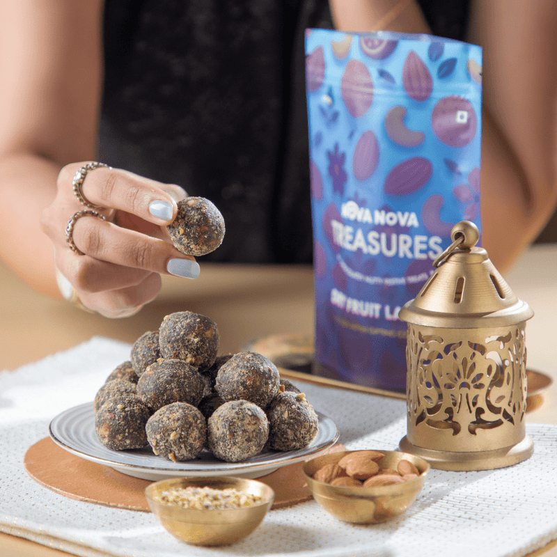 Treasures - Dry Fruit Laddus - Gift Pouch of 6