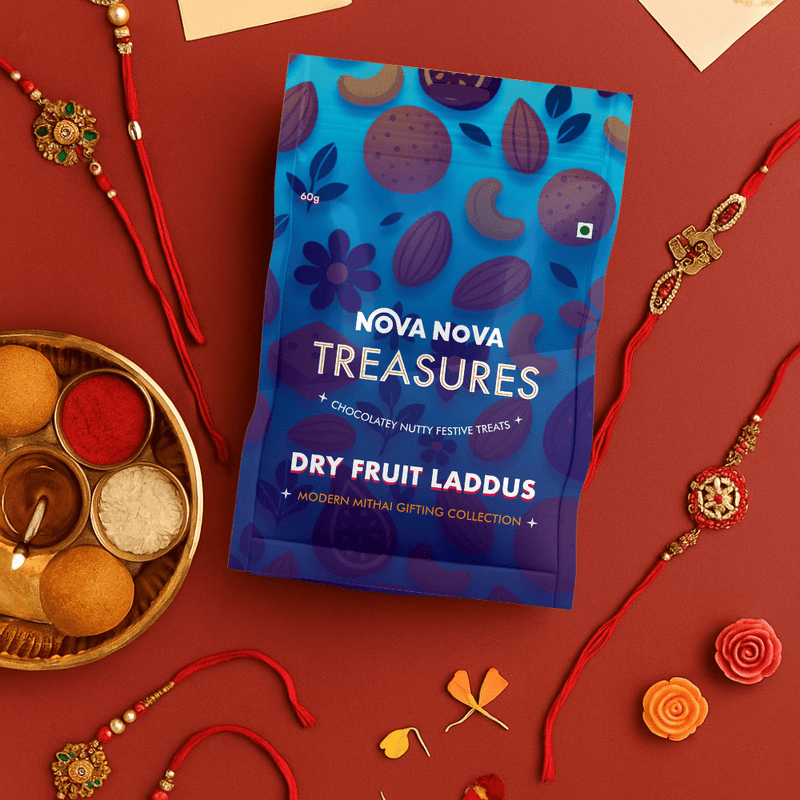 Treasures - Dry Fruit Laddus - Gift Pouch of 6