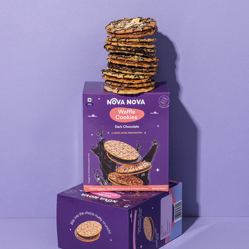Waffle Cookies - Dark Chocolate