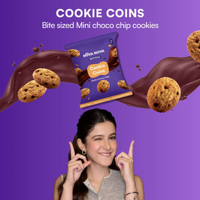 Cookie Coins- Vanilla Choco Chip