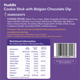 Huddlz Belgian Chocolate Dip and Stick Biscuits