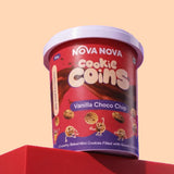 Cookie Coins Vanilla Choco Chip Tub