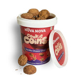 Cookie Coins Vanilla Choco Chip Tub