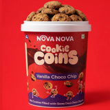 Cookie Coins Vanilla Choco Chip Tub