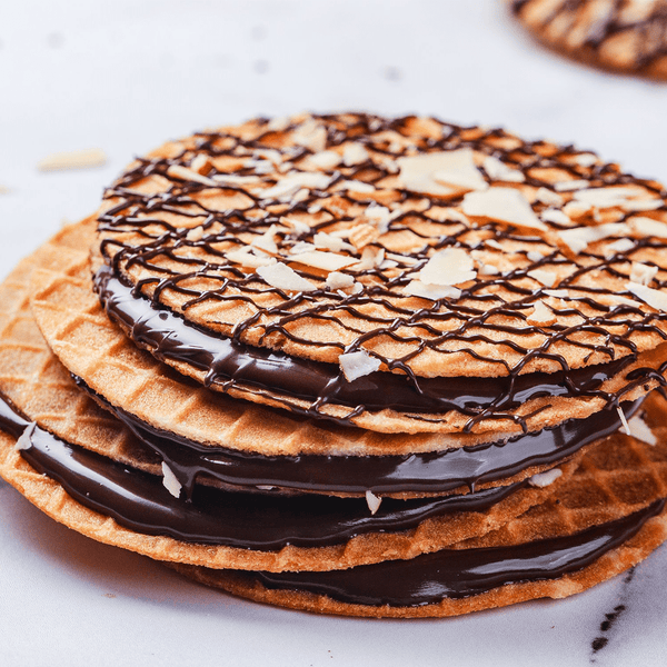 Waffle Cookies - Dark Chocolate