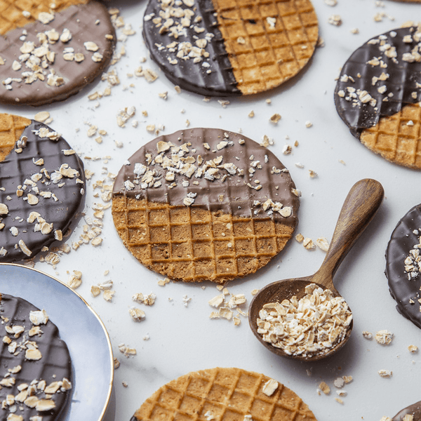 Waffle Cookies - Honey & Oats