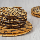 Mini Waffle Cookies - Dark Chocolate