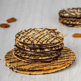 Mini Waffle Cookies - Dark Chocolate