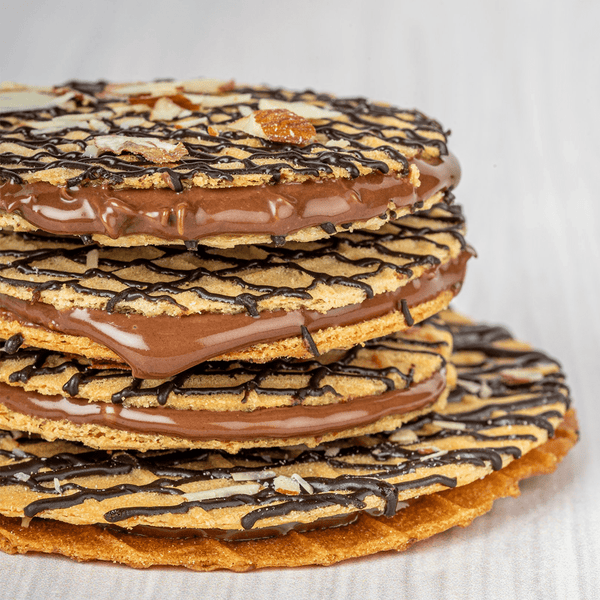 Mini Waffle Cookies - Belgian Chocolate