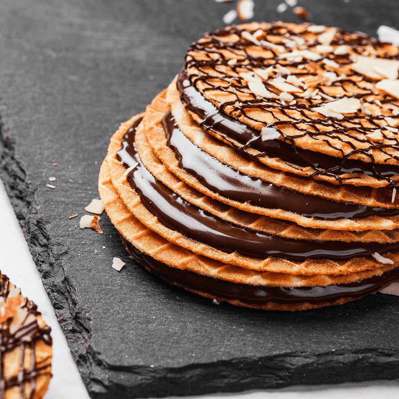 Waffle Cookies - Dark Chocolate