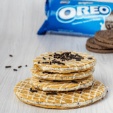 Mini Waffle Cookies - Cookies & Cream