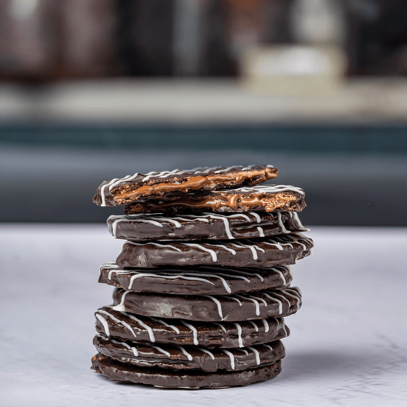 Mini Waffle Chocolates - Dark Chocolate