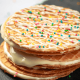 Waffle Cookies - White Chocolate