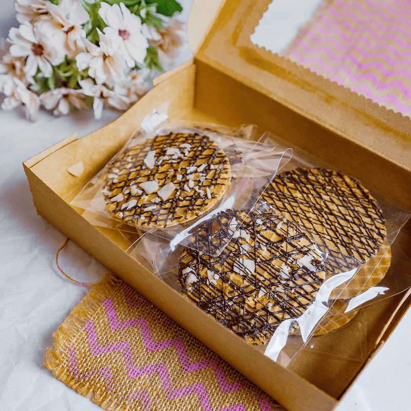 Waffle Cookies - Dark Chocolate