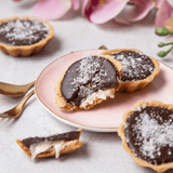 Chocolate Tarts - Coconut & Butterscotch Filling