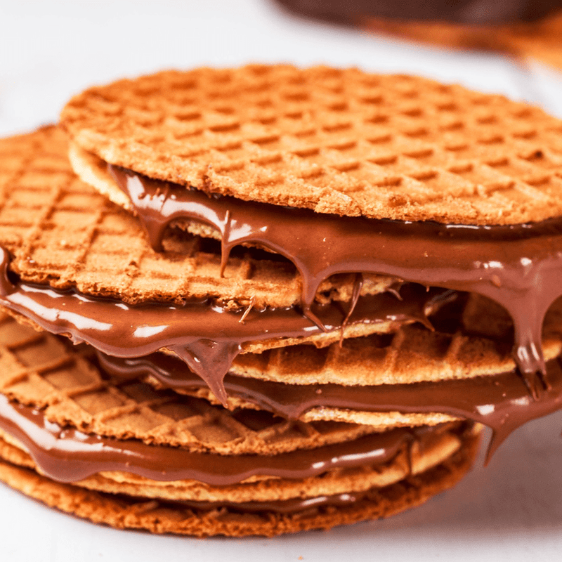 Waffle Cookies - Belgian Chocolate