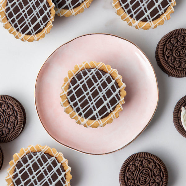 Chocolate Tarts - Oreo & Caramel Filling