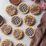Chocolate Tarts - Oreo & Caramel Filling