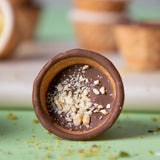 Crispy Cups - Pistachio & Cashew Praline