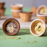 Crispy Cups - Pistachio & Cashew Praline