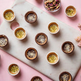 Crispy Cups - Pistachio & Cashew Praline