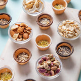 Crispy Cups - Assorted Nuts & Praline