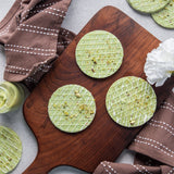 Waffle Cookies - Pistachio