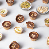 Crispy Cups - Pistachio & Cashew Praline