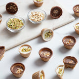 Crispy Cups - Pistachio & Cashew Praline