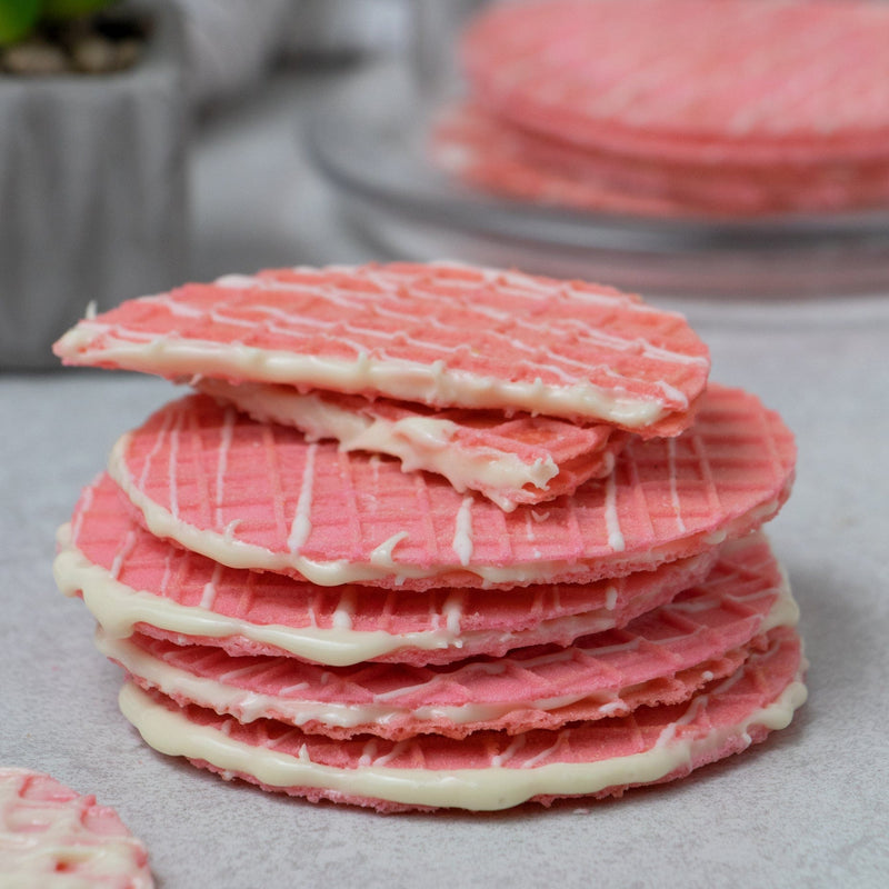 Waffle Cookies - Red Velvet