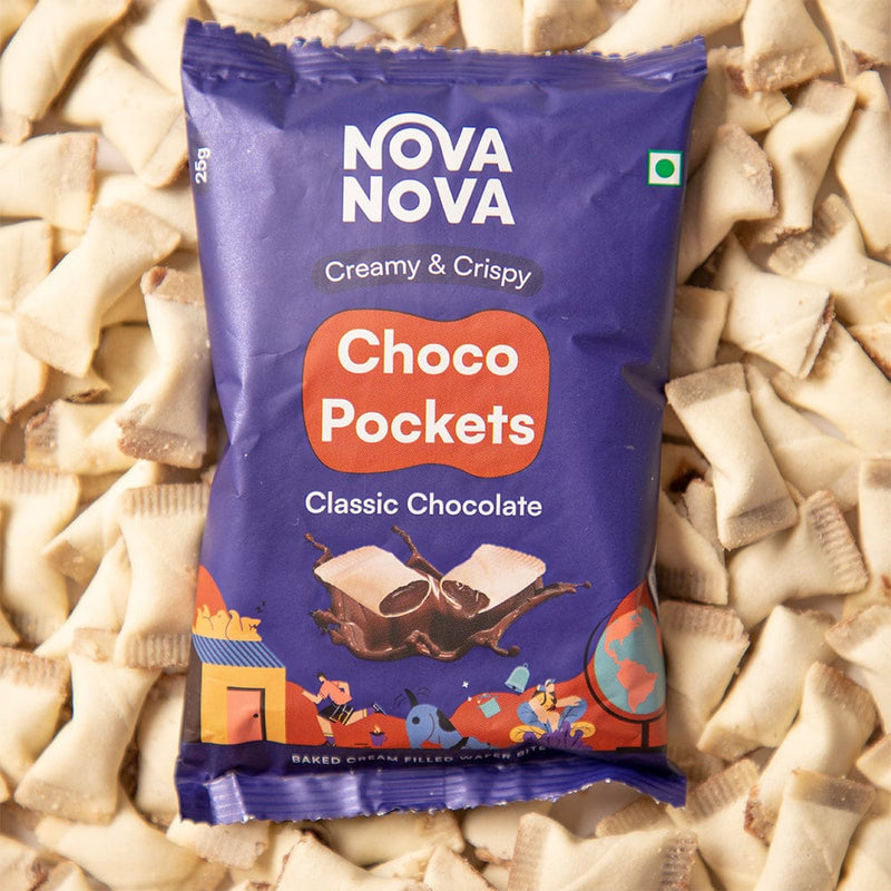 Choco Pockets - Classic Chocolate Filling