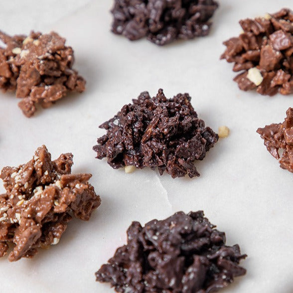 Waffle Clusters- Assorted Chocolate Flavours