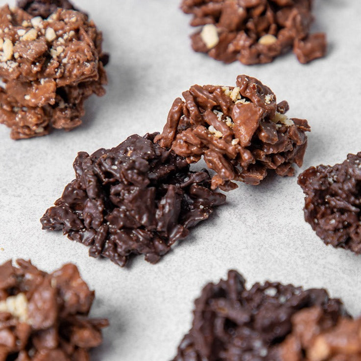 Waffle Clusters- Assorted Chocolate Flavours